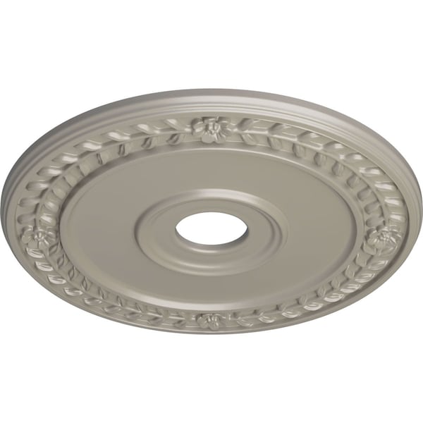 Wreath Ceiling Medallion (Fits Canopies Up To 6), 21 1/8OD X 3 5/8ID X 7/8P